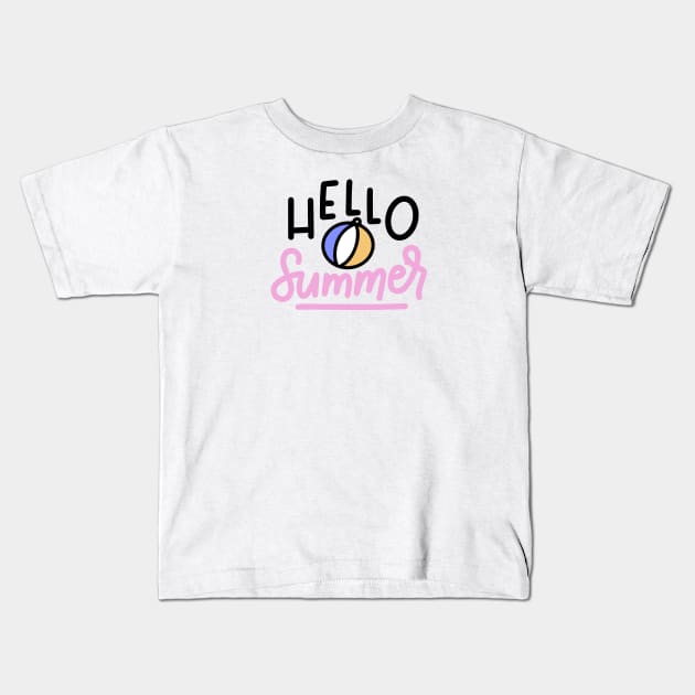 Summer Design, Summer Clothing, Summer vibe, Summer Sale Kids T-Shirt by Utopia Shop